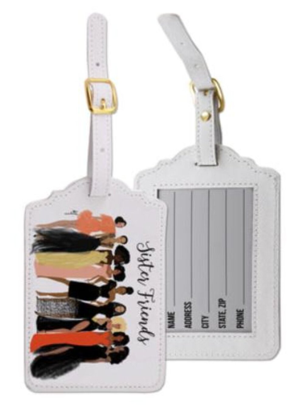 Luggage Tag Set | Sister Friends
